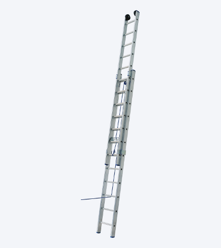 TWO-PIECES UNIVERSAL LADDER WITH ROPE “VHR L”